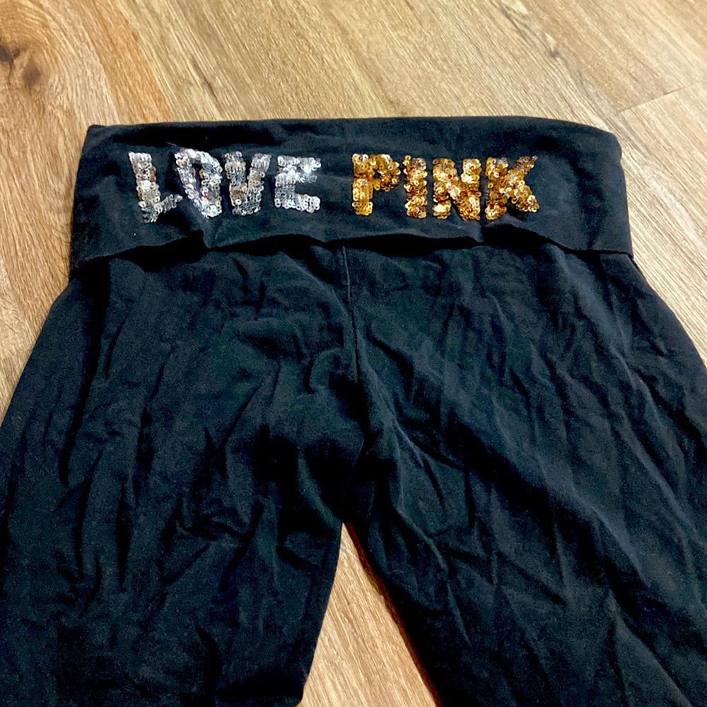 Vintage PINK yoga crop legging